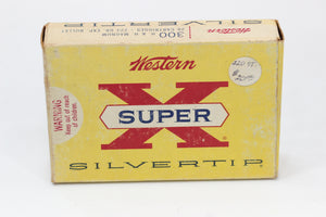 300 H&H Magnum Ammo - 220 Grain Silvertip Bullet - Vintage Box