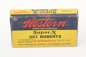 257 Roberts Ammo - Mixed Box - Vintage Box
