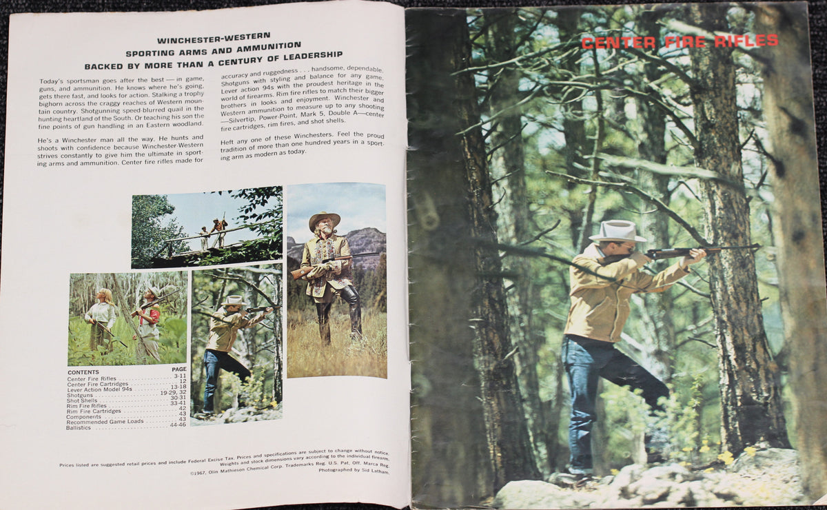 1968 WinchesterWestern Sporting Arms and Ammunition Catalog