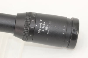 Zeiss Diavari C 3-9X36 MC Scope - Matte Finish