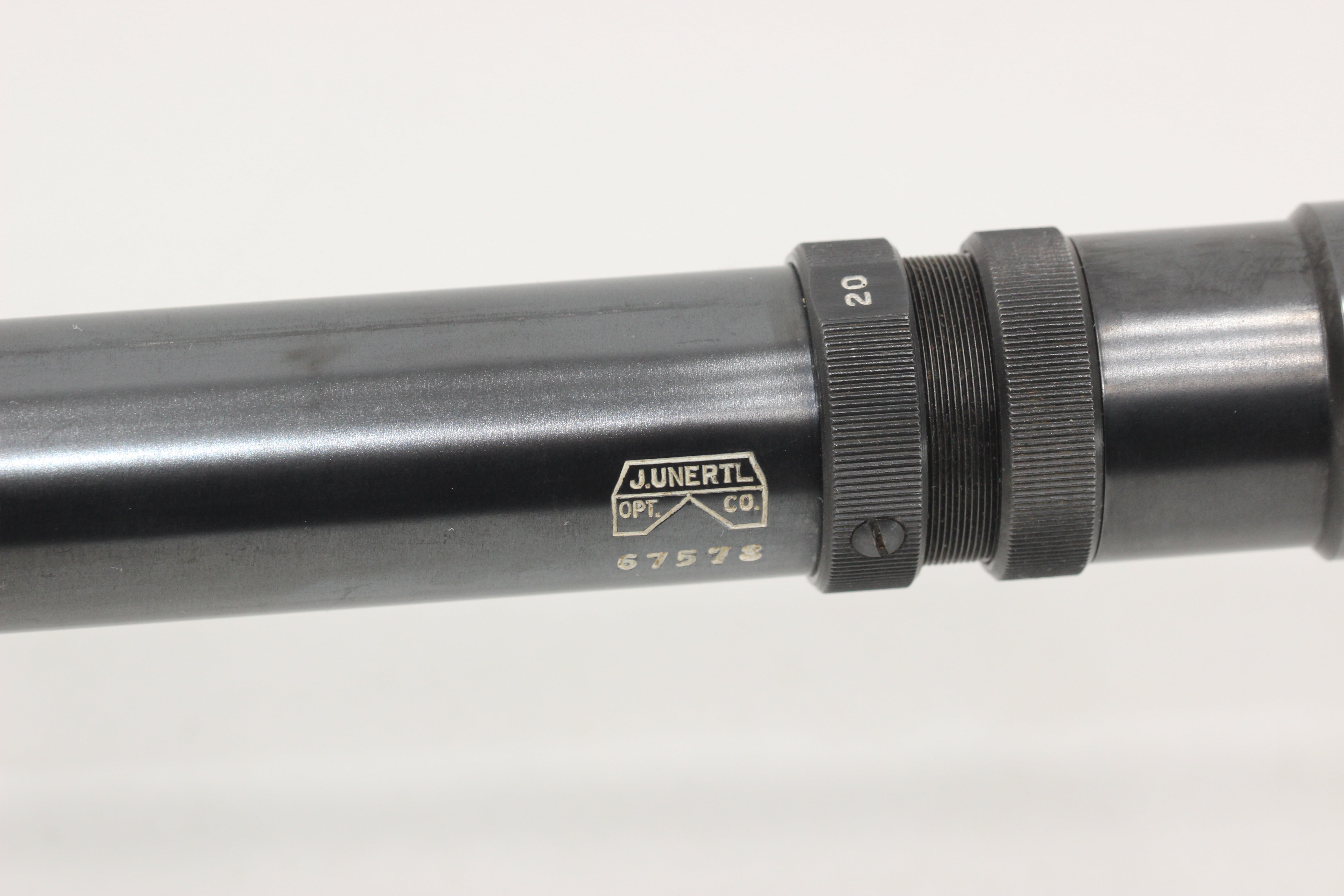 J. Unertl 20x Scope - 1" Tube - with Complete Mounts and Caps