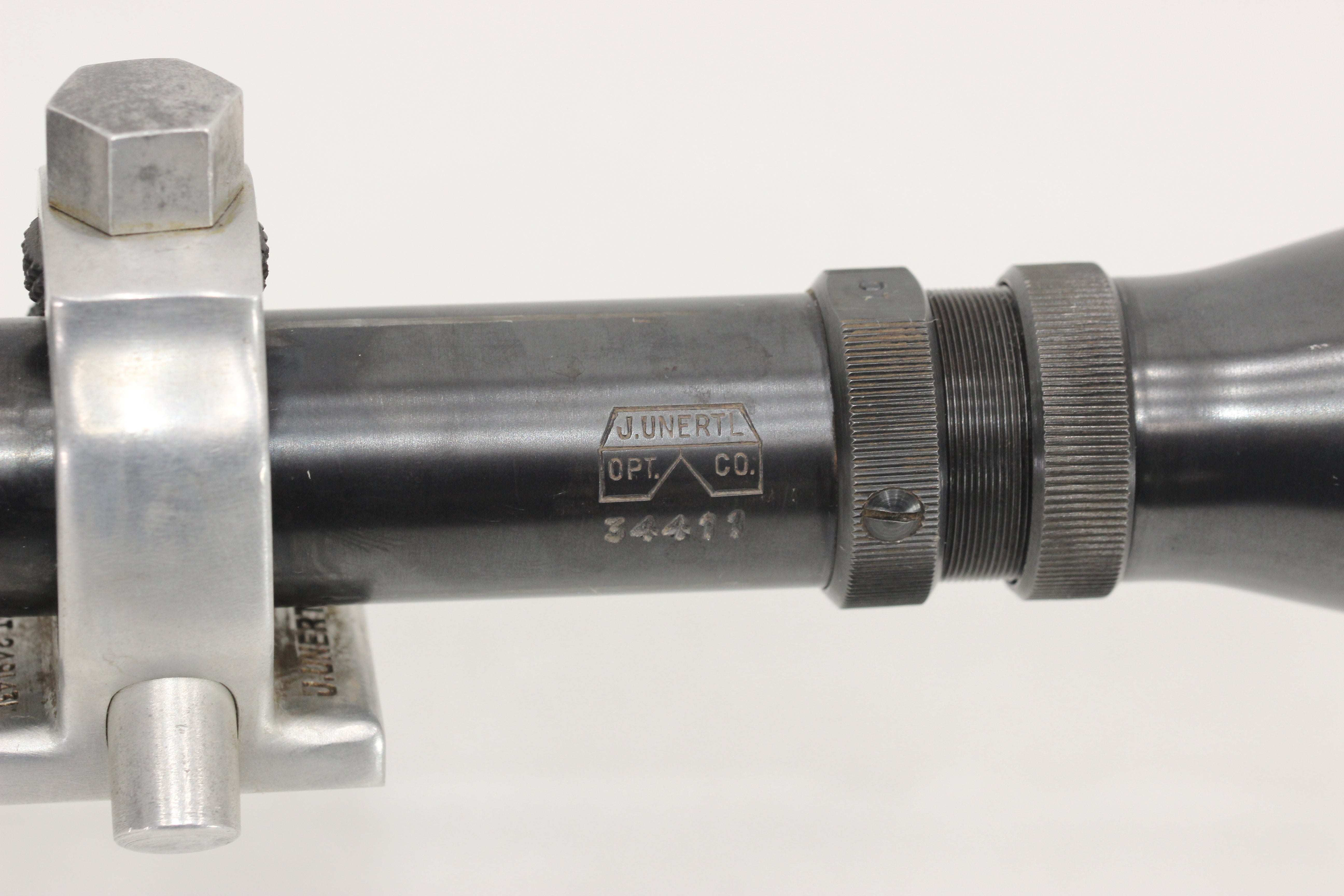 J. Unertl 10x Scope - 7/8" Tube - with Complete Mounts