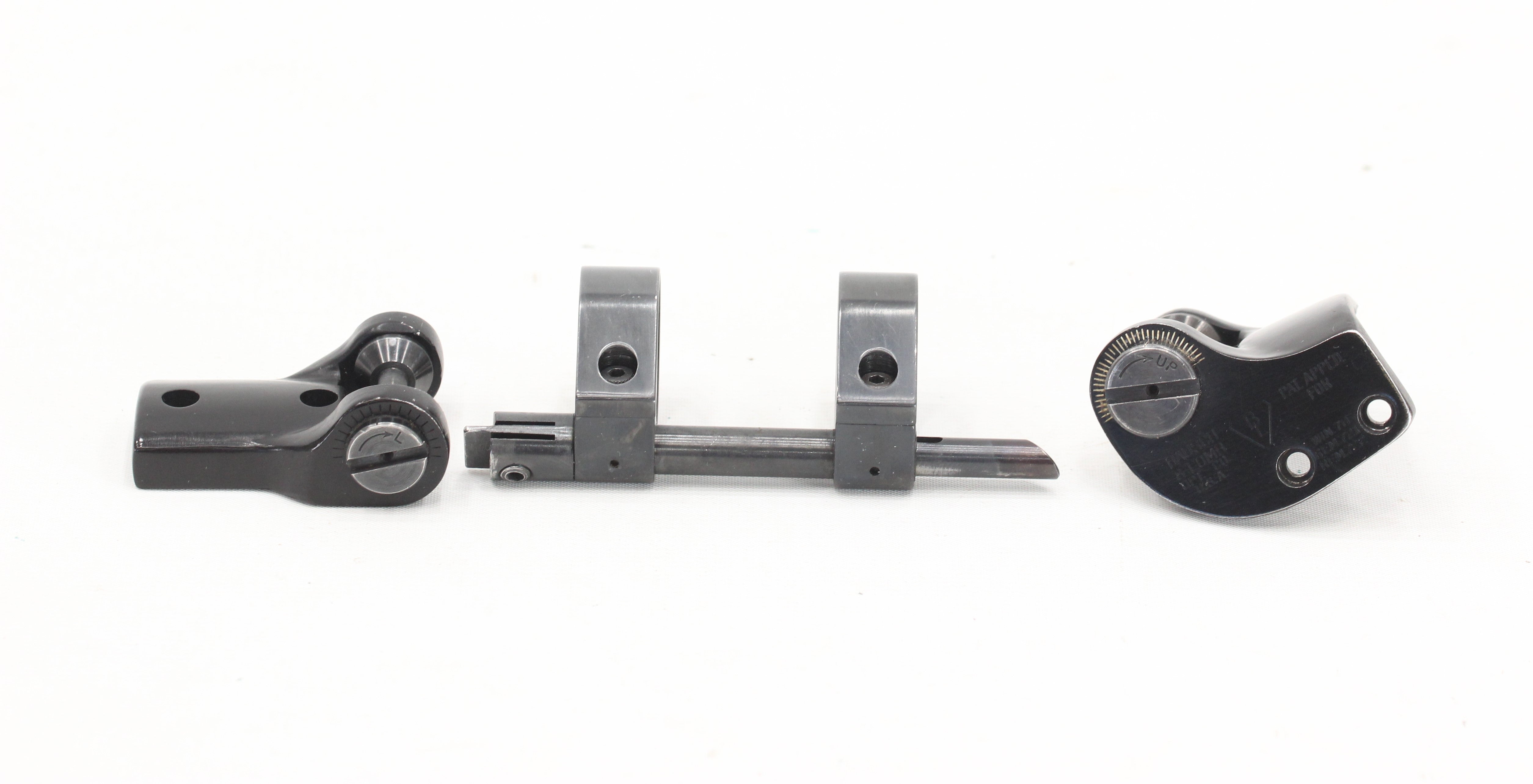 Bausch and Lomb Scope Mount - 1" - Windage and Elevation Adjustable - Plunger Style - Pre-War