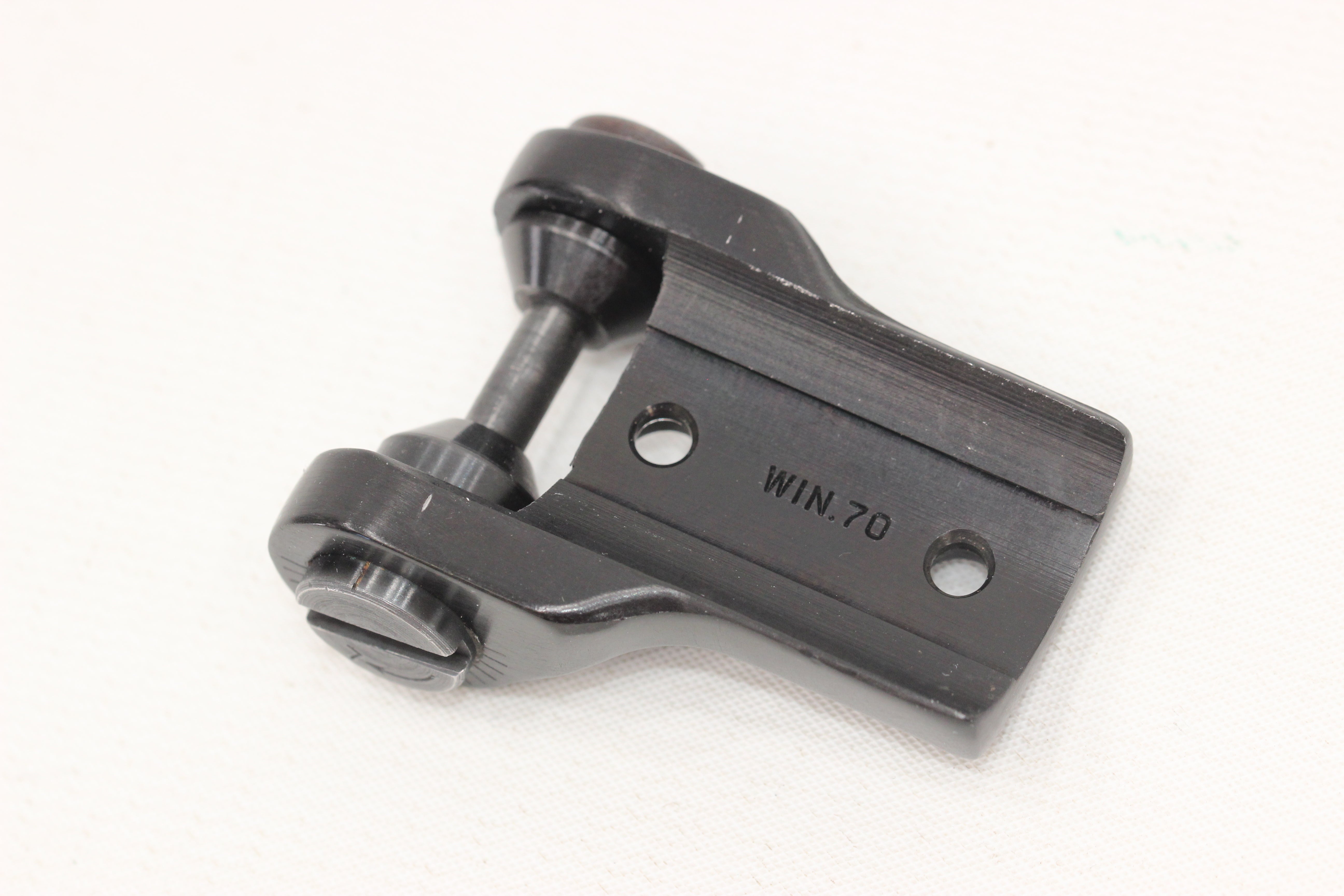 Bausch and Lomb Scope Mount - 1" - Windage and Elevation Adjustable - Plunger Style - Pre-War