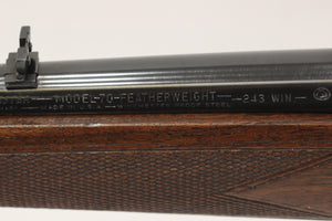 .243 Win Featherweight Rifle - 1956