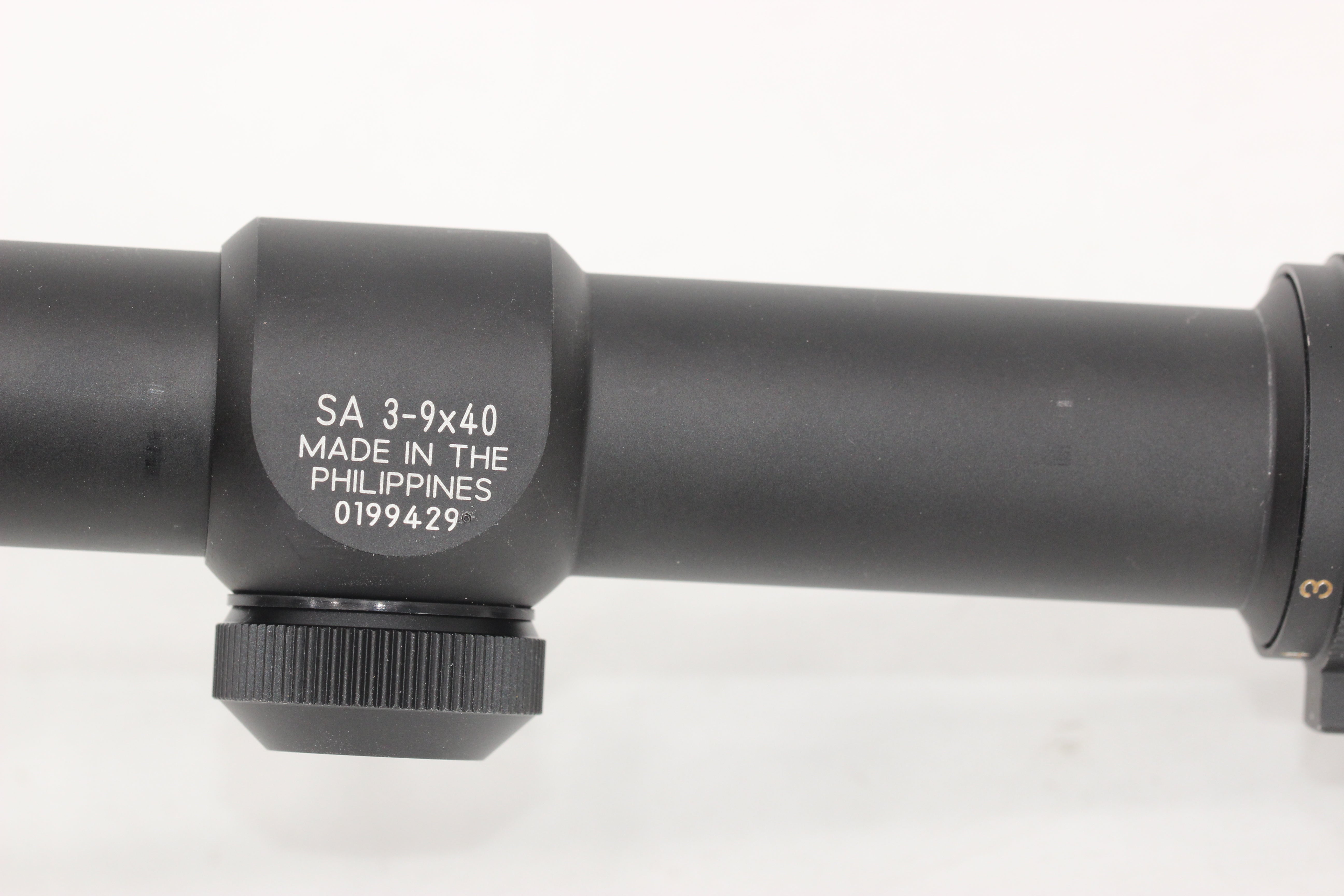 Nikon SA 3-9x40 Scope - Matte Finish - BDC Long Range Hunting Reticle