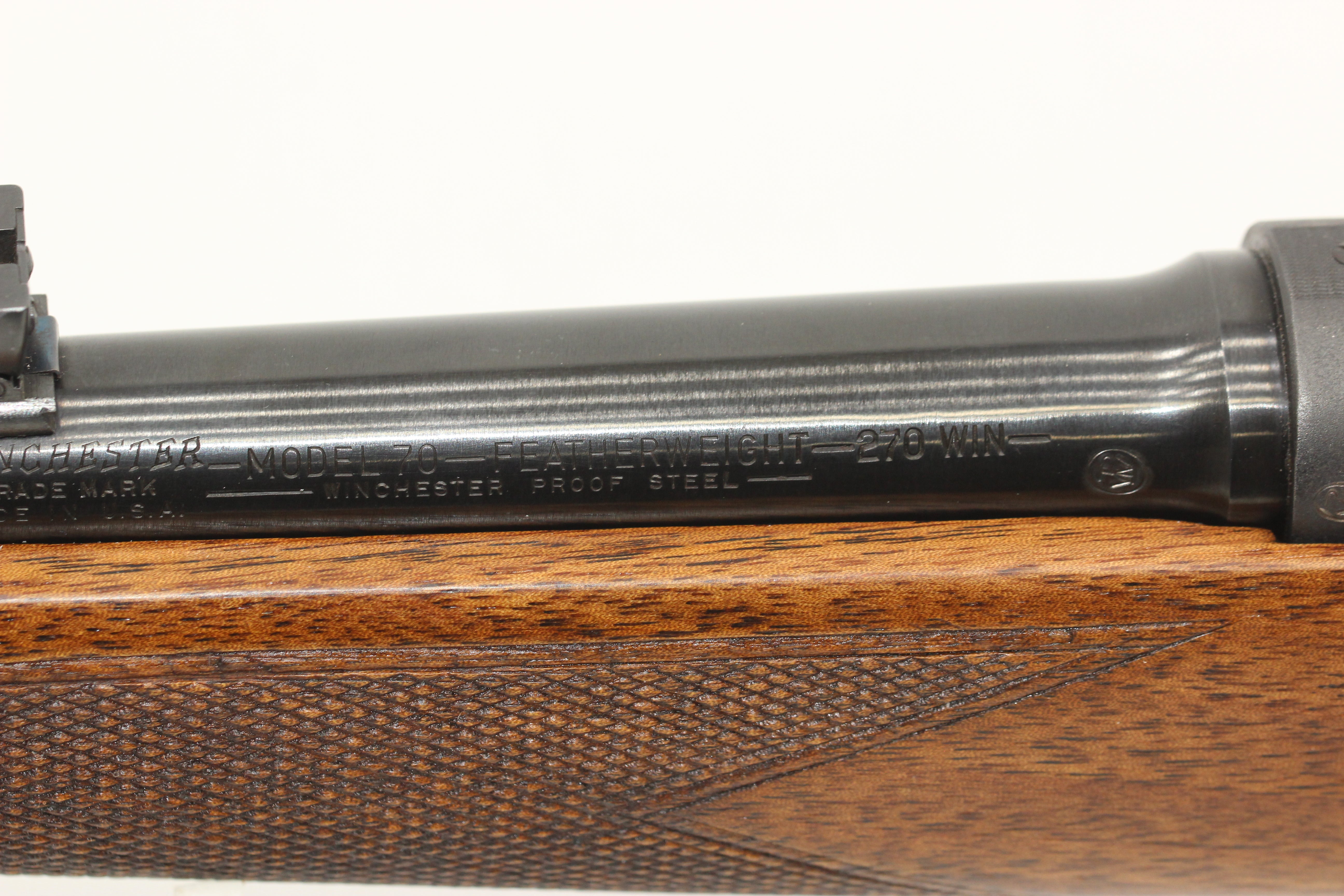 .270 Win Featherweight Rifle - 1955