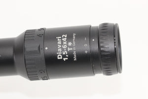 Zeiss Diavari T* 1.5-6X42 Victory Scope - Matte Finish