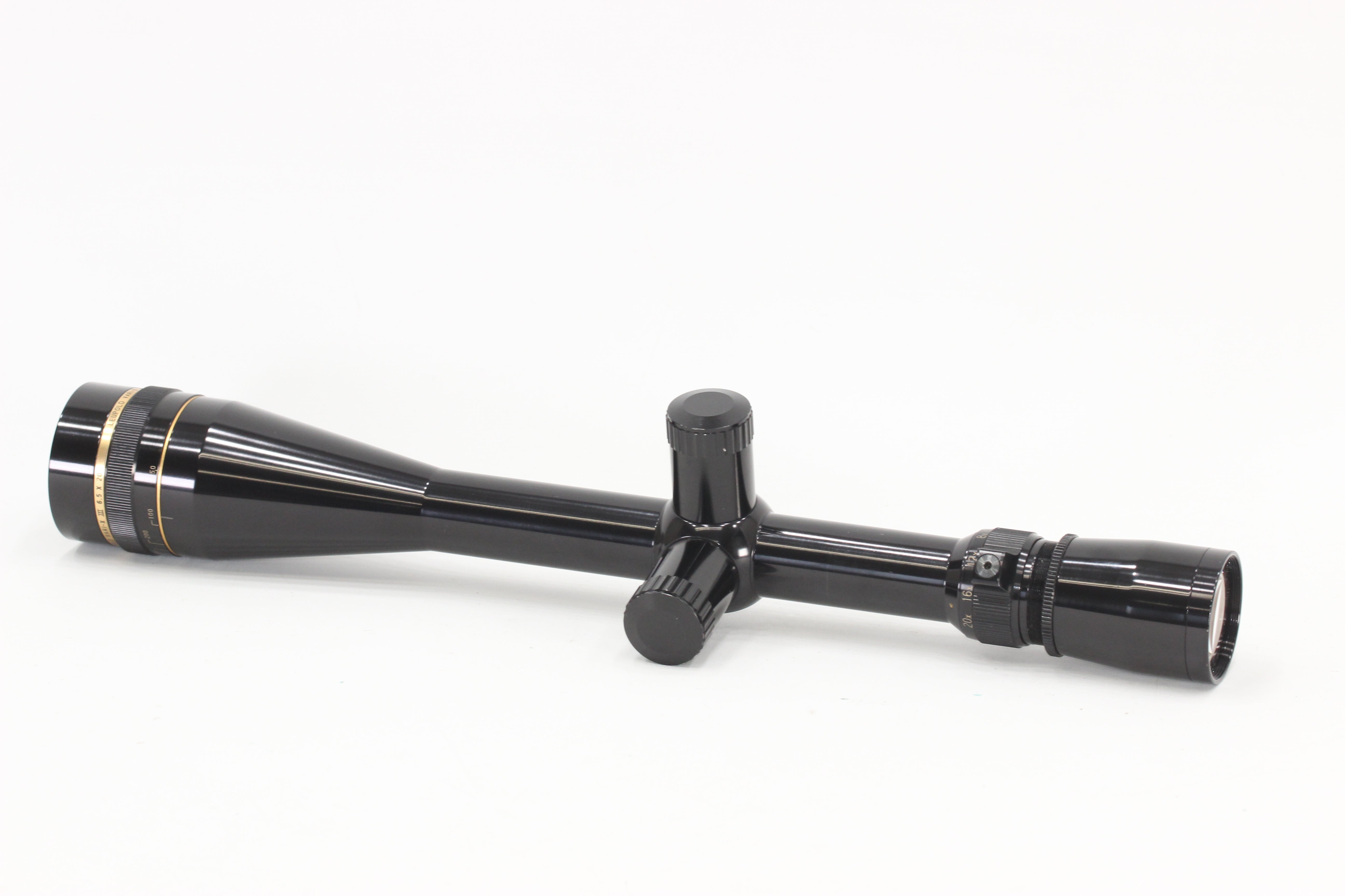 Scope Target Turrets Leupold Vari-X III 6.5-20 Scope - Gloss Finish - Target Turrets ...
