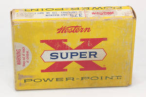 375 H&H Magnum Ammo - 270 Grain Soft Point Bullet - Vintage Box