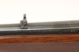 .270 Win Featherweight Rifle - 1960