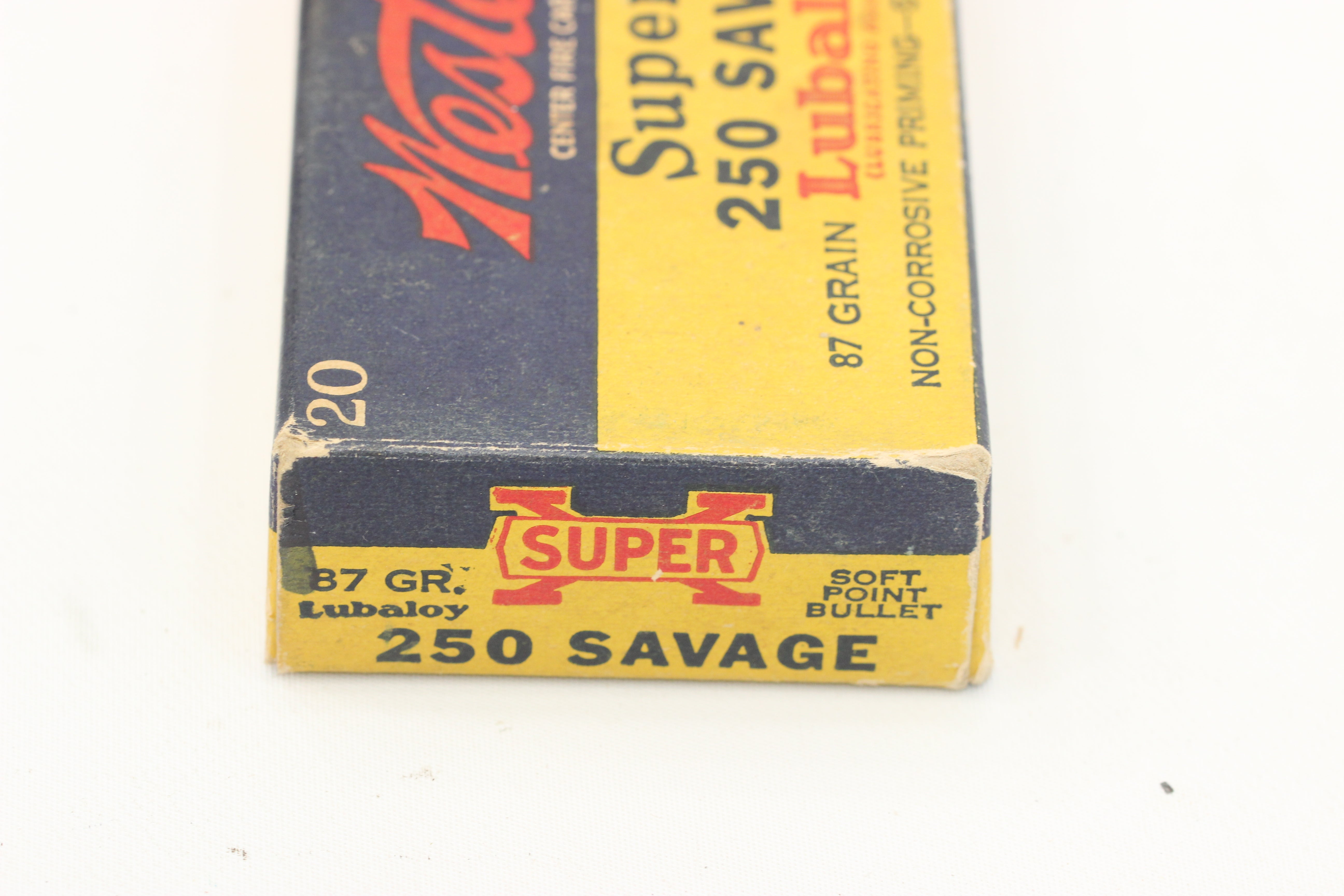 250 Savage (250-3000) Ammo - Vintage Box