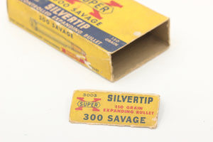 300 Savage Ammo - Mixed Box - Vintage Box