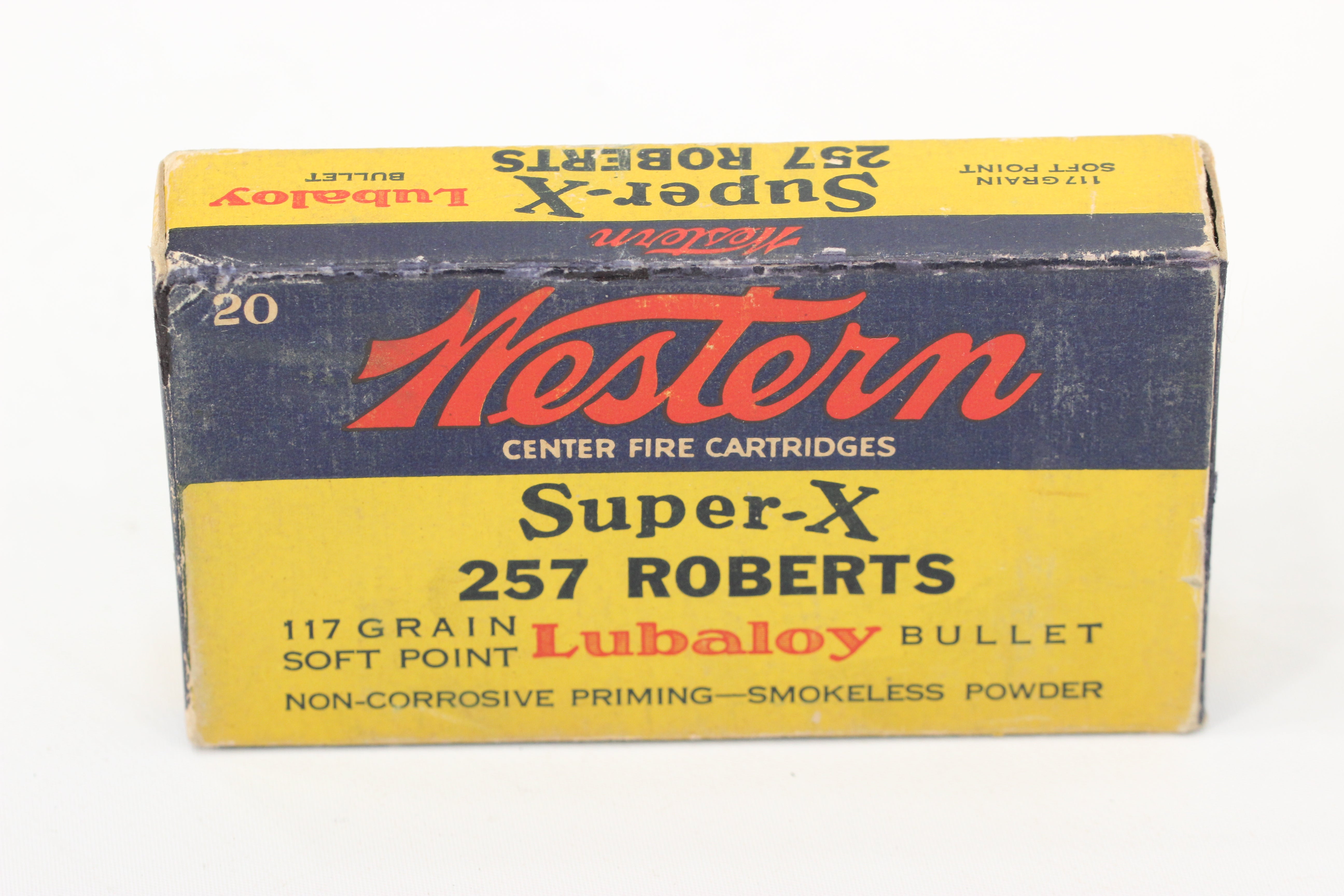 257 Roberts Ammo - Mixed Box - Vintage Box