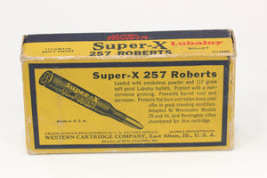 257 Roberts Ammo - Mixed Box - Vintage Box