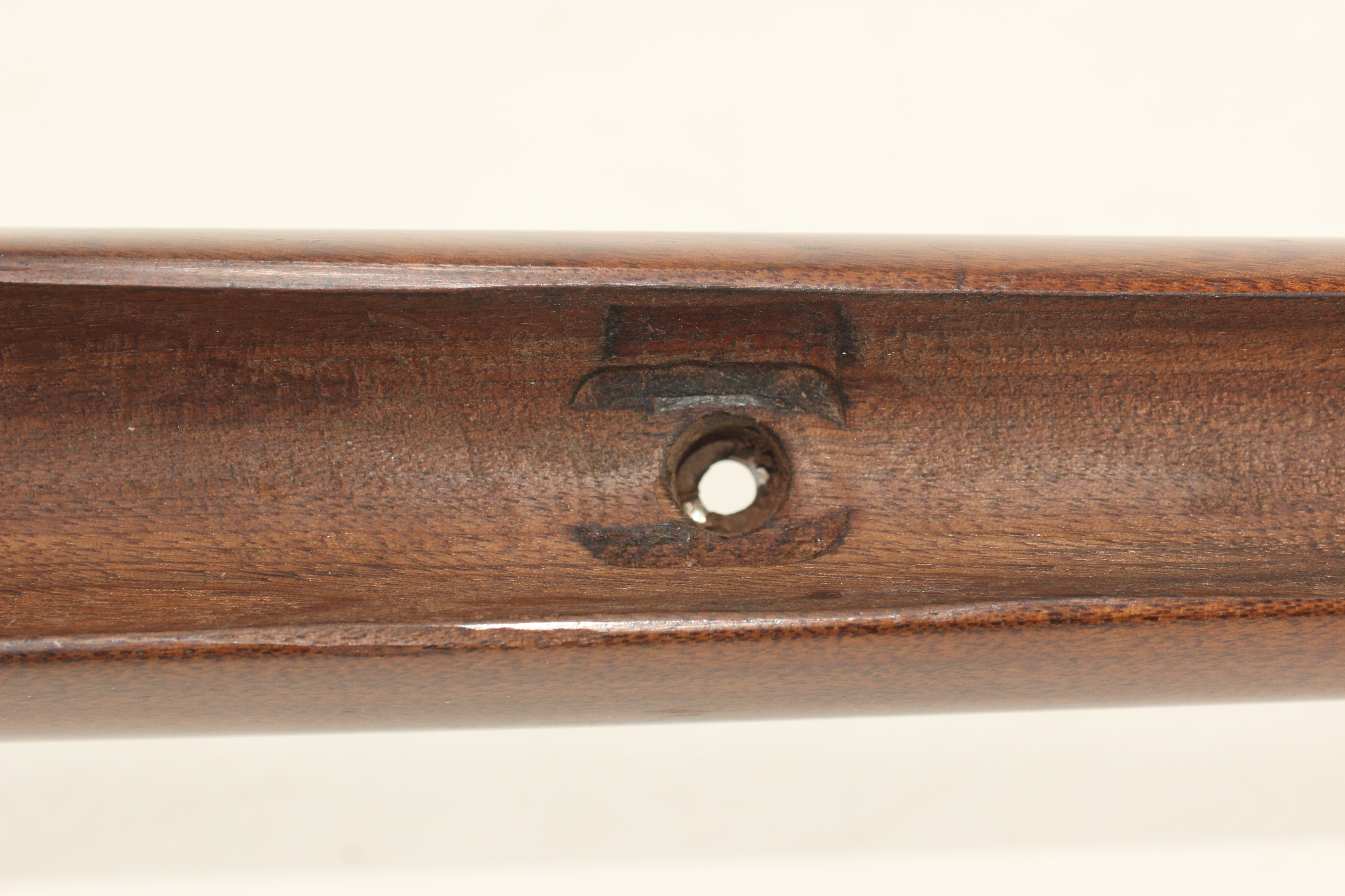 1948-1950 Low Comb Standard Rifle Stock - Custom Barrel Contour