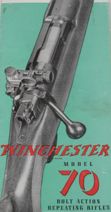 Winchester Model 70 Fold out Information Pamphlet - No. 1402