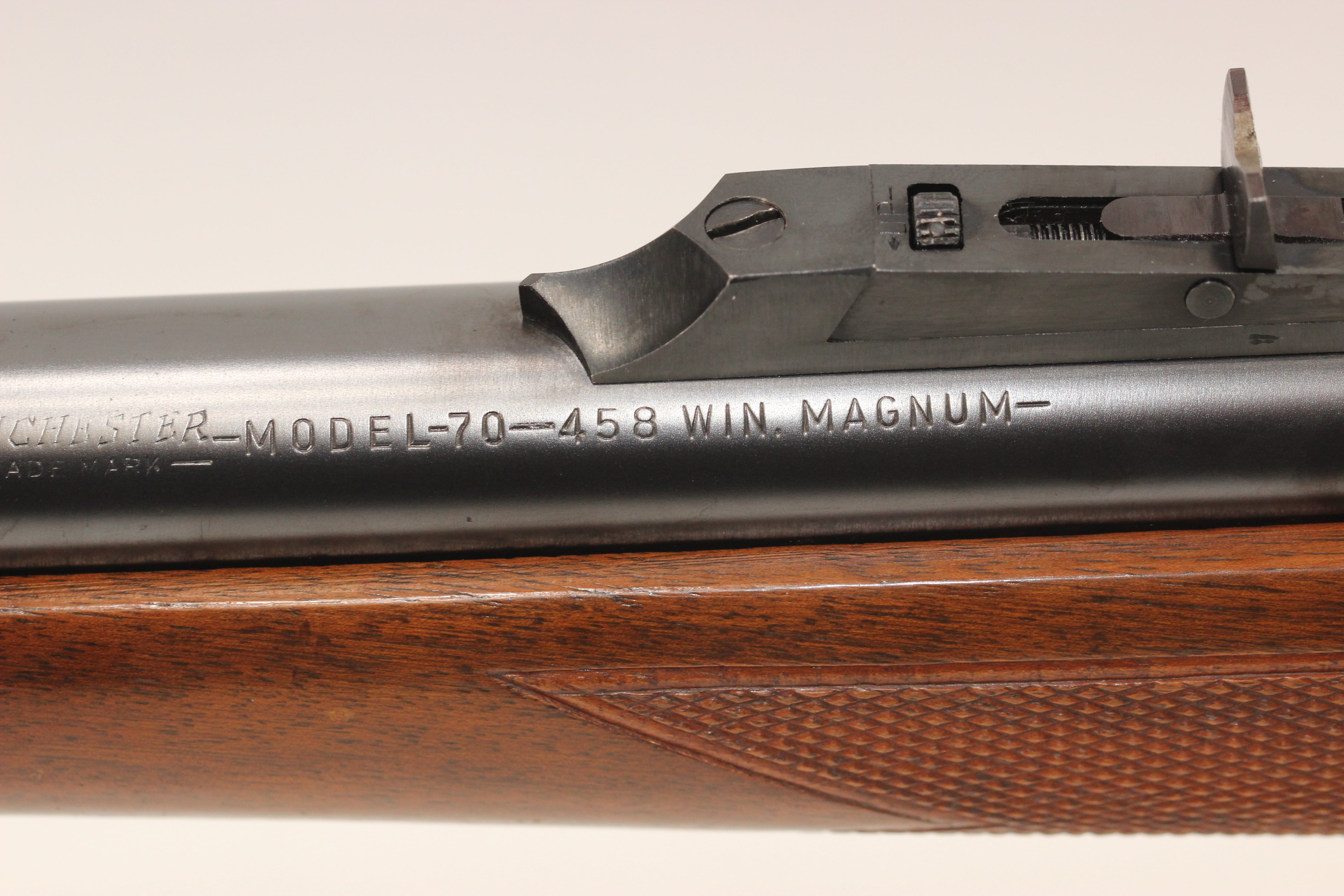 .458 Win Magnum Super Grade African Rifle - 1957