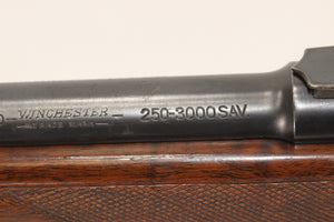 .250-3000 Savage Super Grade Rifle - 1937