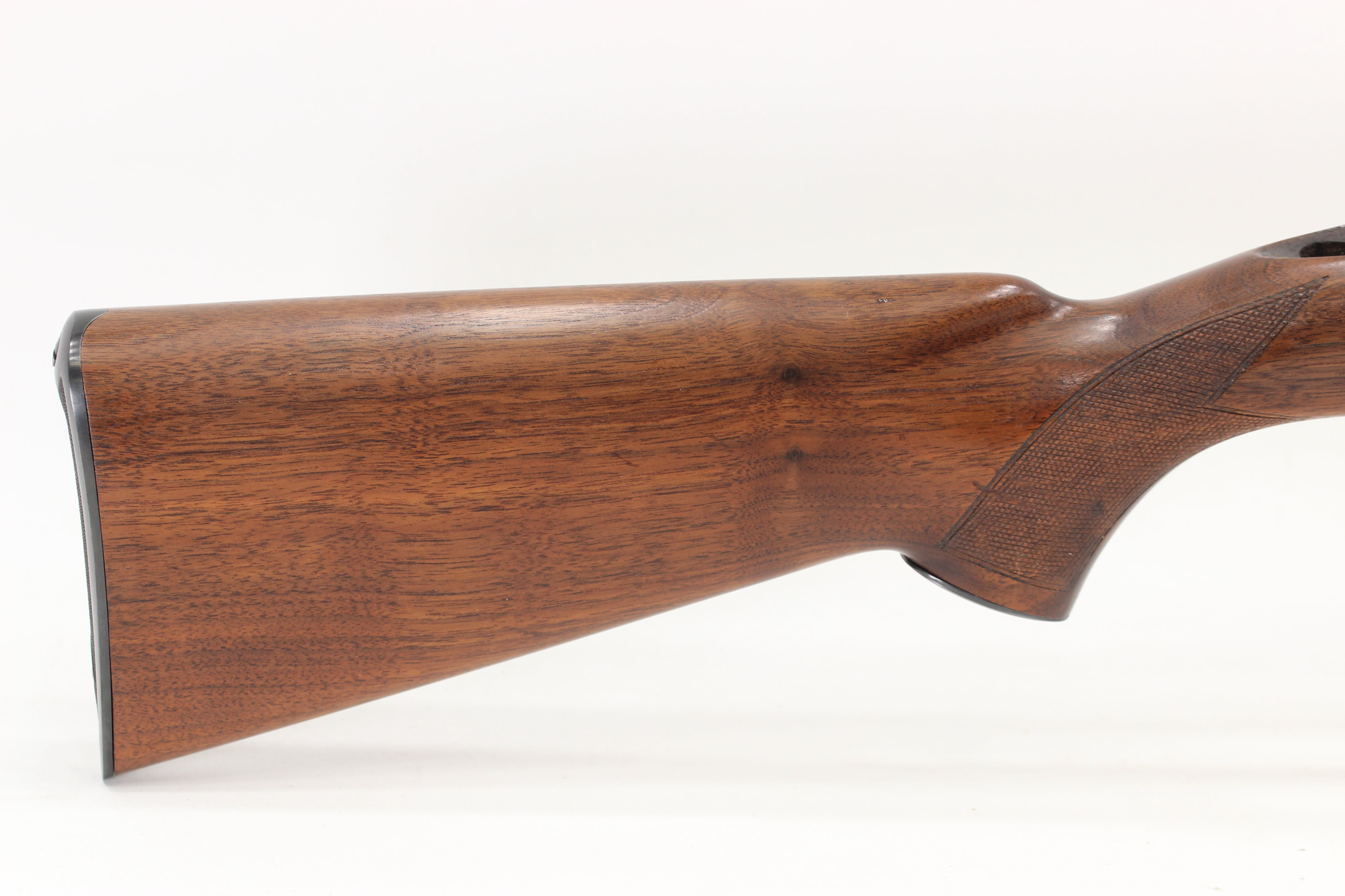 1948-1958 Low Comb Standard Rifle Stock - Custom Grip Cap