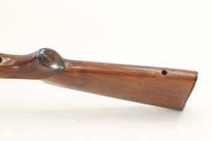 1948-1958 Low Comb Standard Rifle Stock - Custom Grip Cap