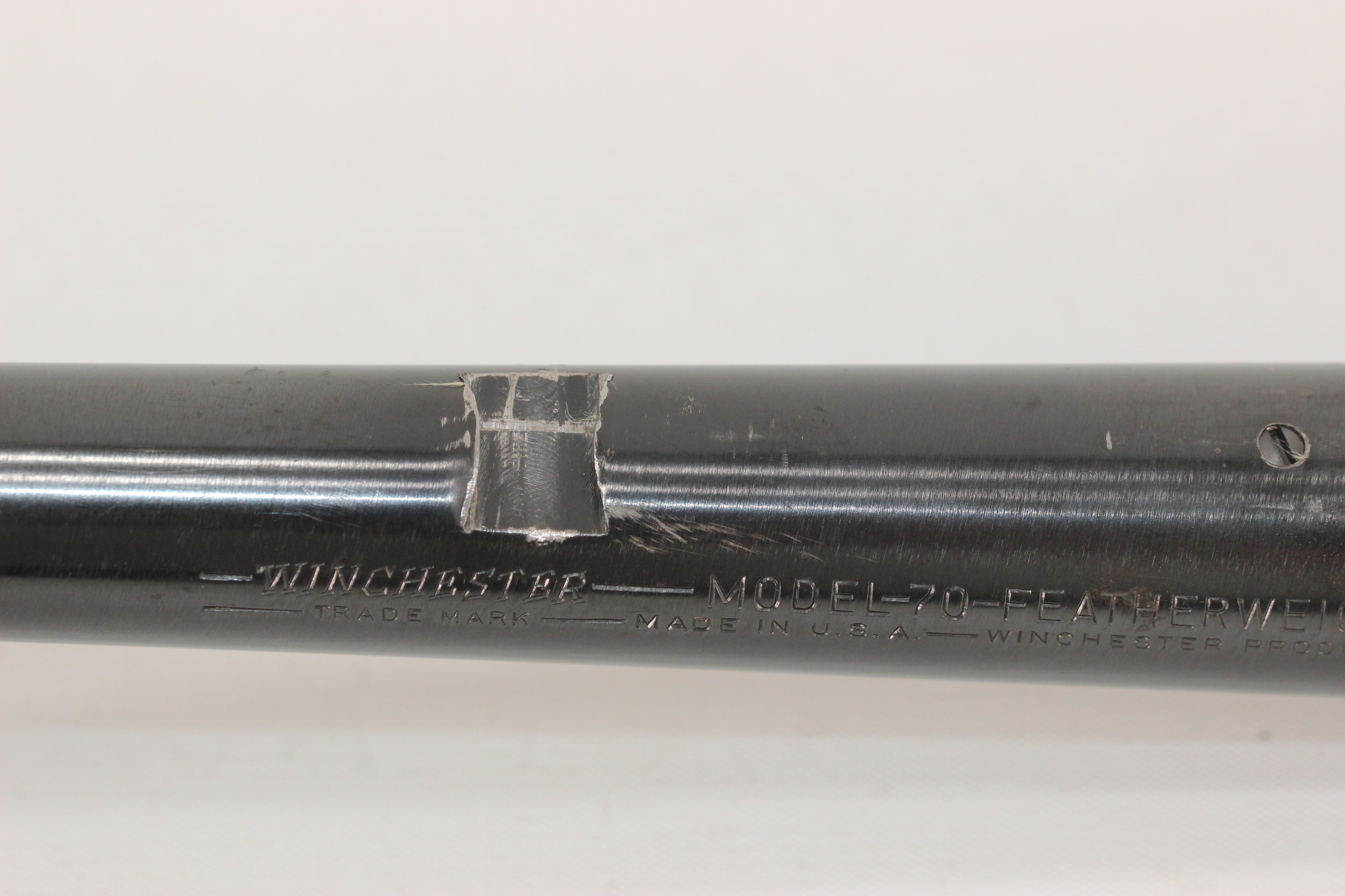 .243 Win Featherweight Barrel - With Extra Rear Sight Holes