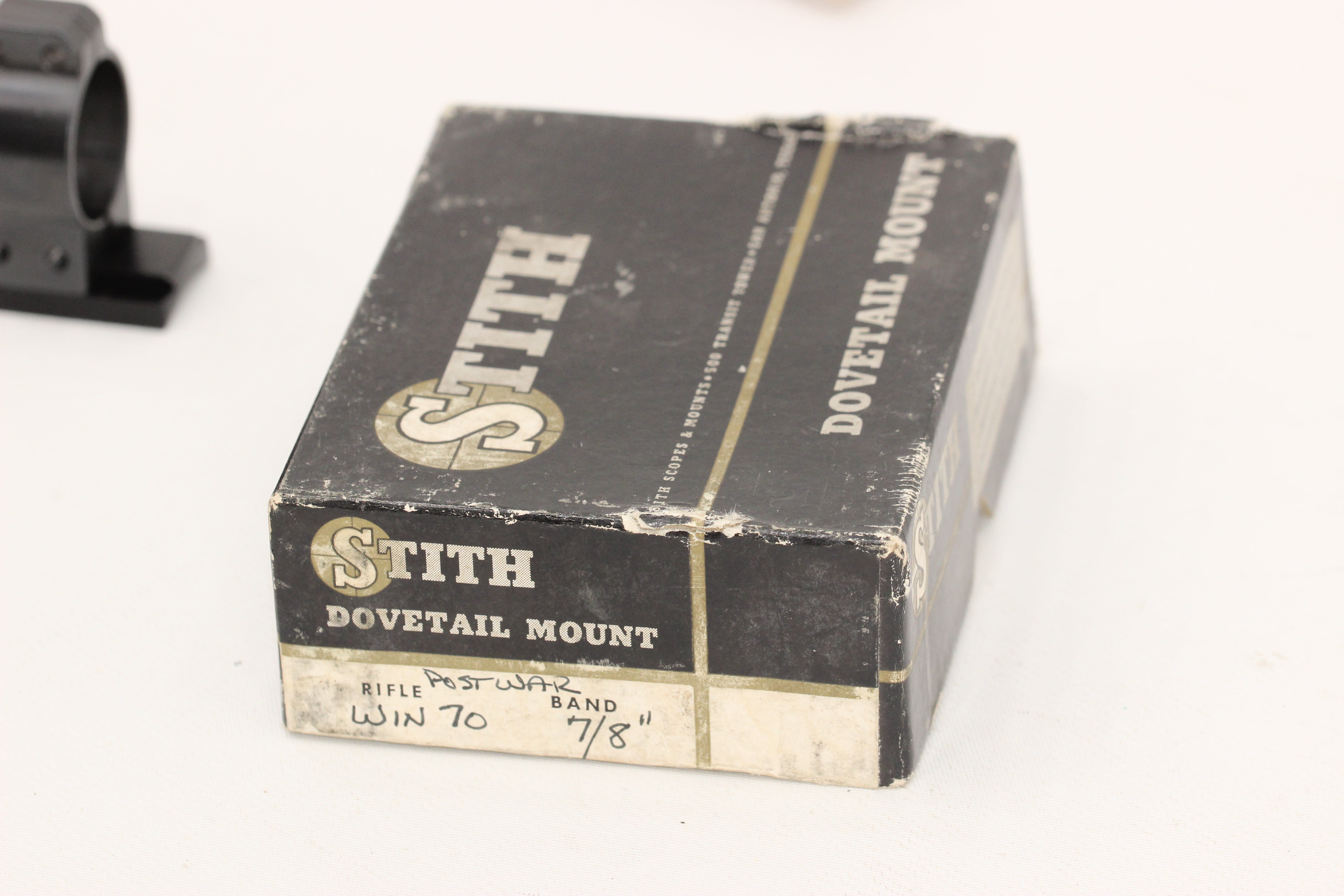 Stith 7/8" Two-Piece Scope Rings and Bases, with Box and Instructions