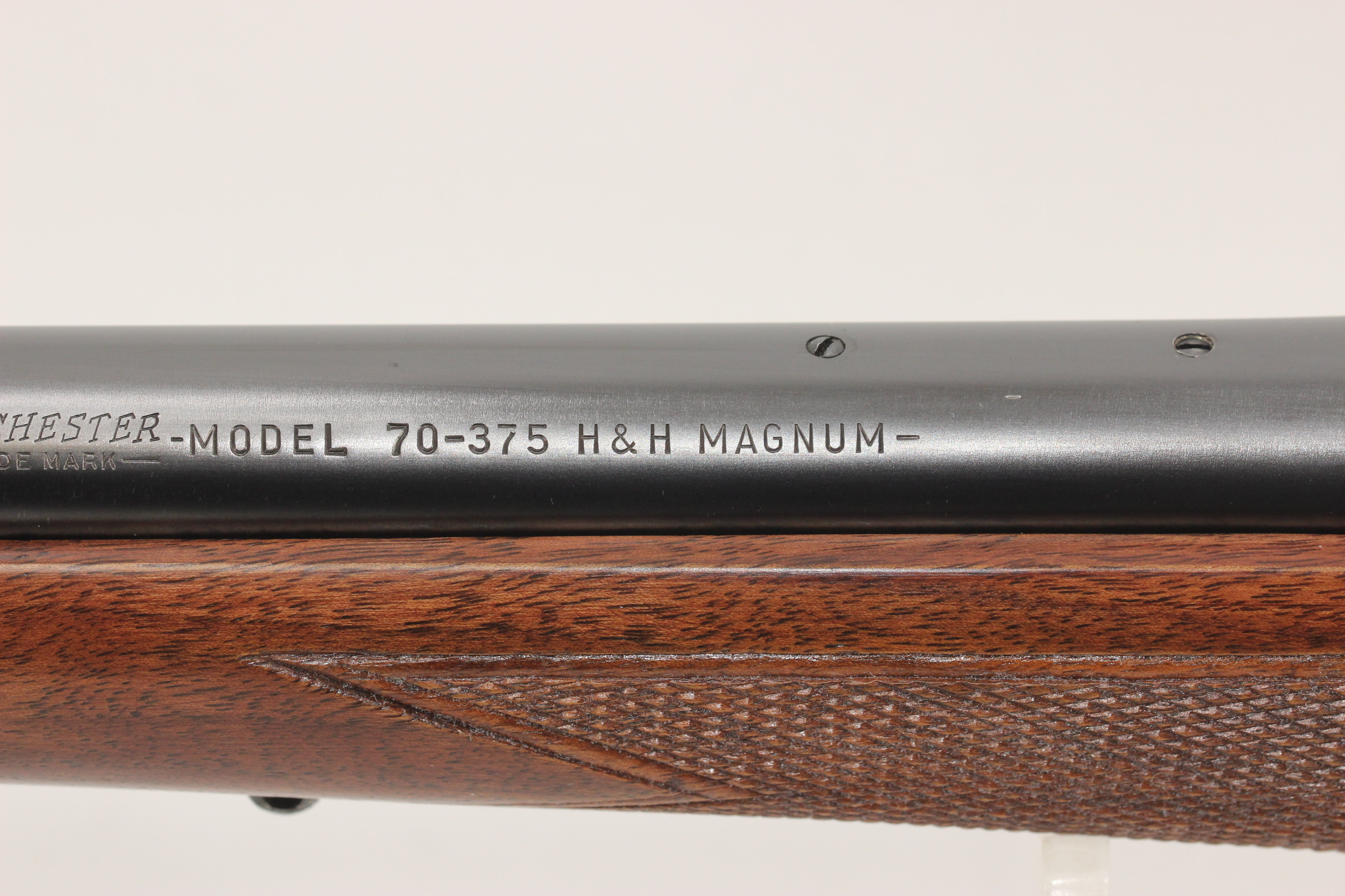 .375 H&H Magnum Super Grade Rifle - 1956