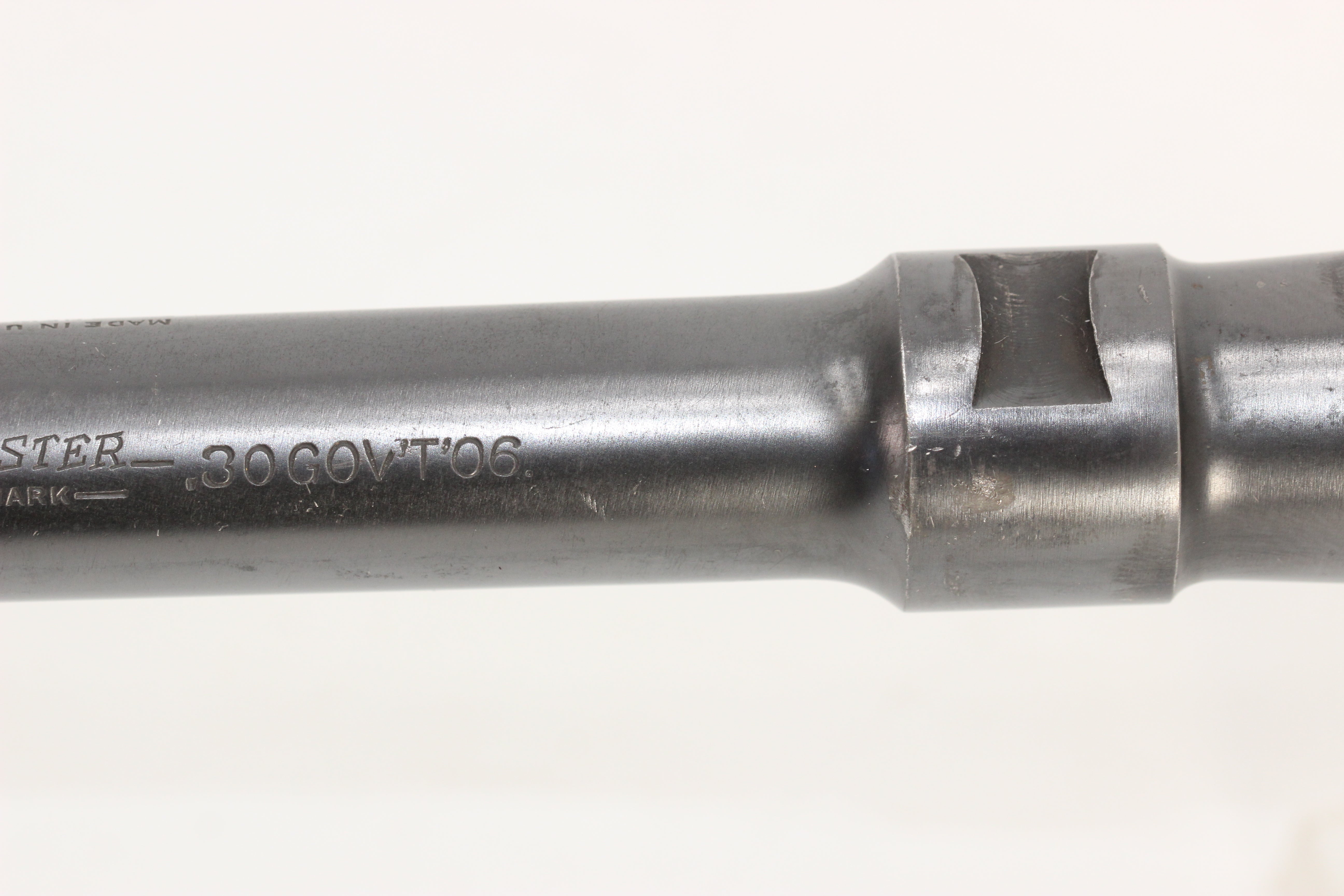 .30 Gov't 06 Standard Barrel - 1938 - RECHAMBERED to .300 Winchester Magnum