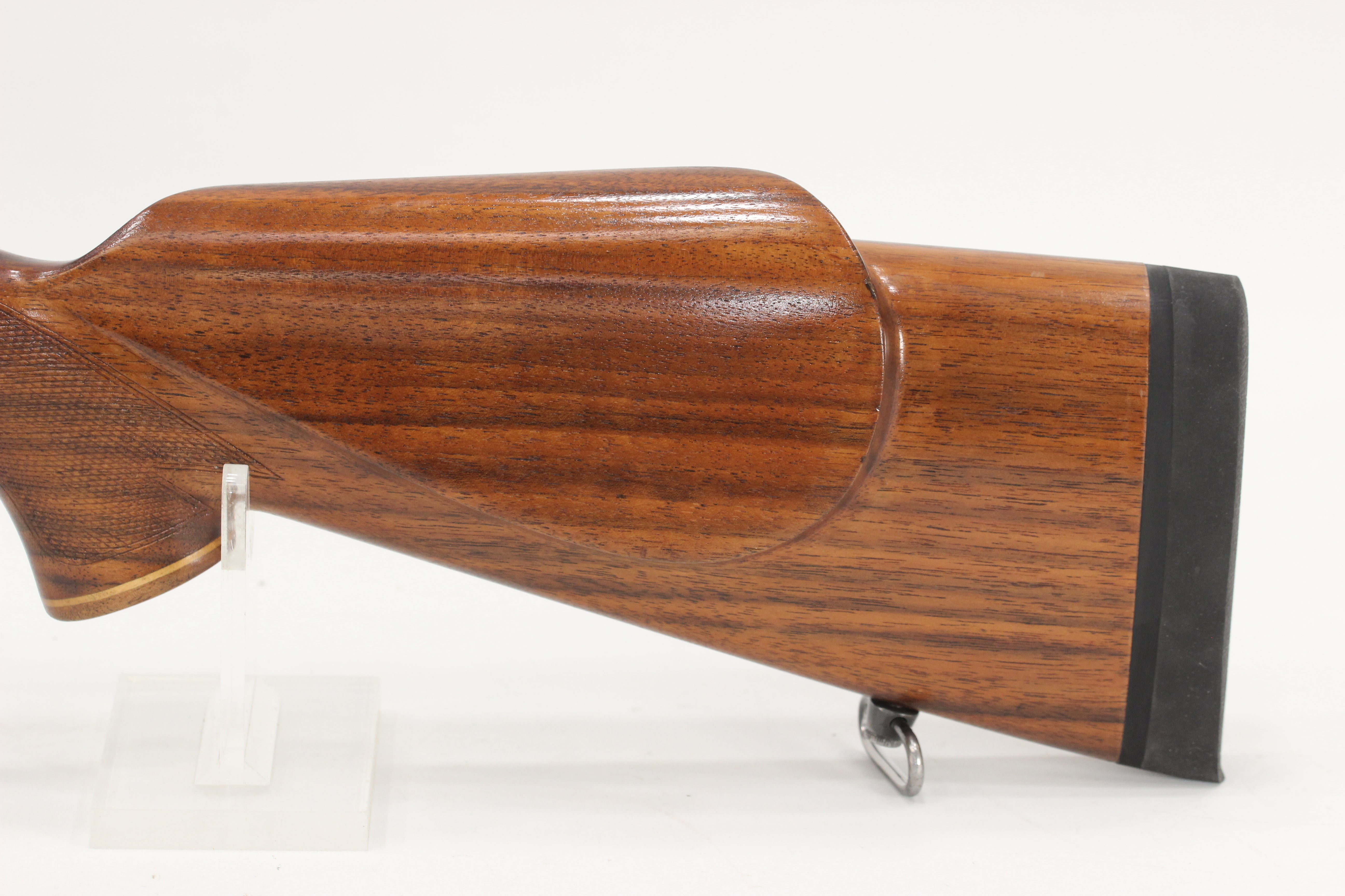 Custom Pre-War H&H Stock - Custom Barrel Channel