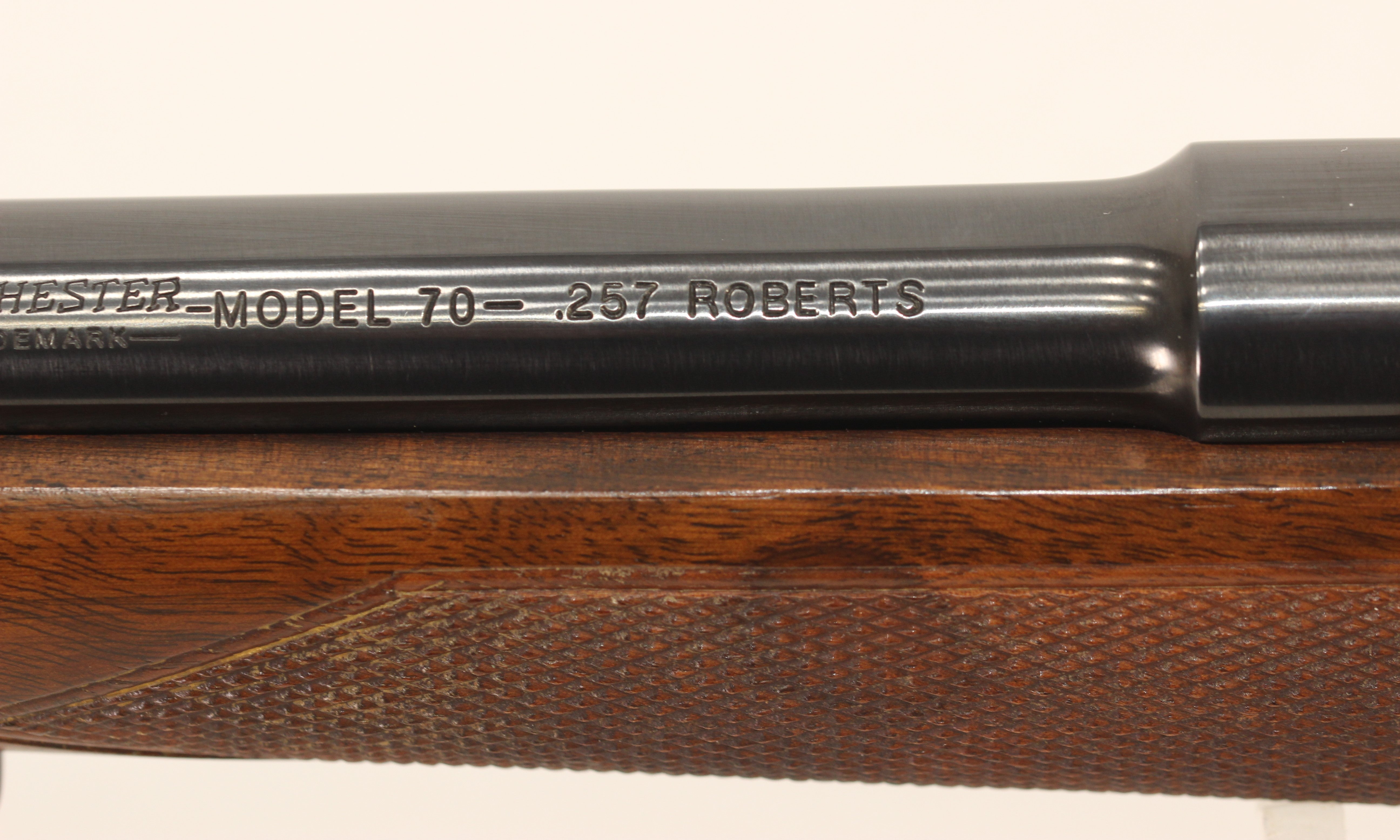 .257 Roberts Sightless Standard Tribute Rifle - 1954