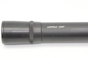 Leupold "Plainsman" 2-1/4x, with Leupold 8x Objective Multiplier Lens