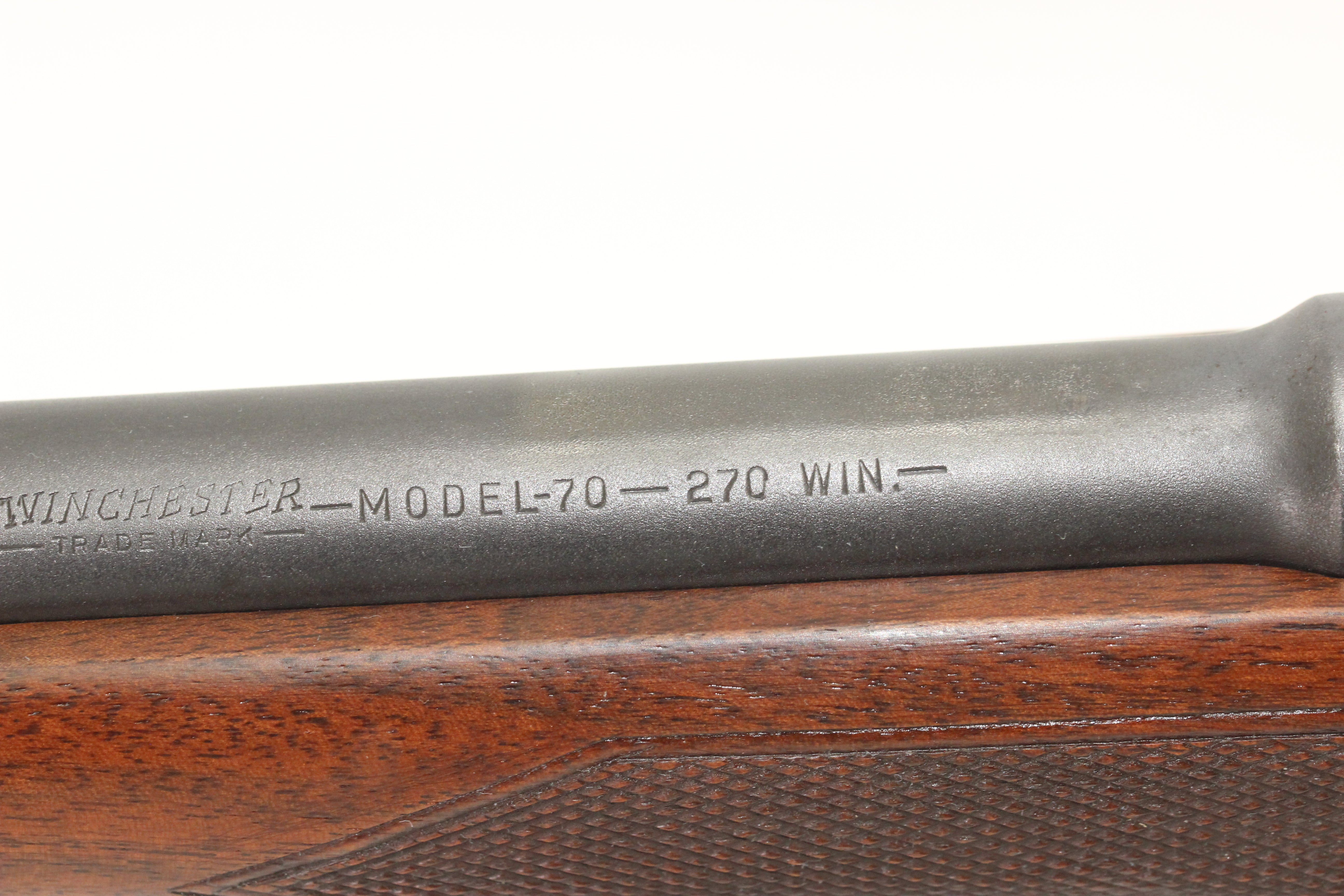 .270 Standard - Special Order - Stainless Barrel Rifle - 1952