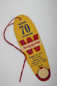 Winchester Model 70 Standard Hang Tag - Symbol No. 7033