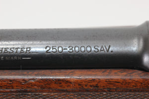 .250-3000 Savage Rifle - 1939