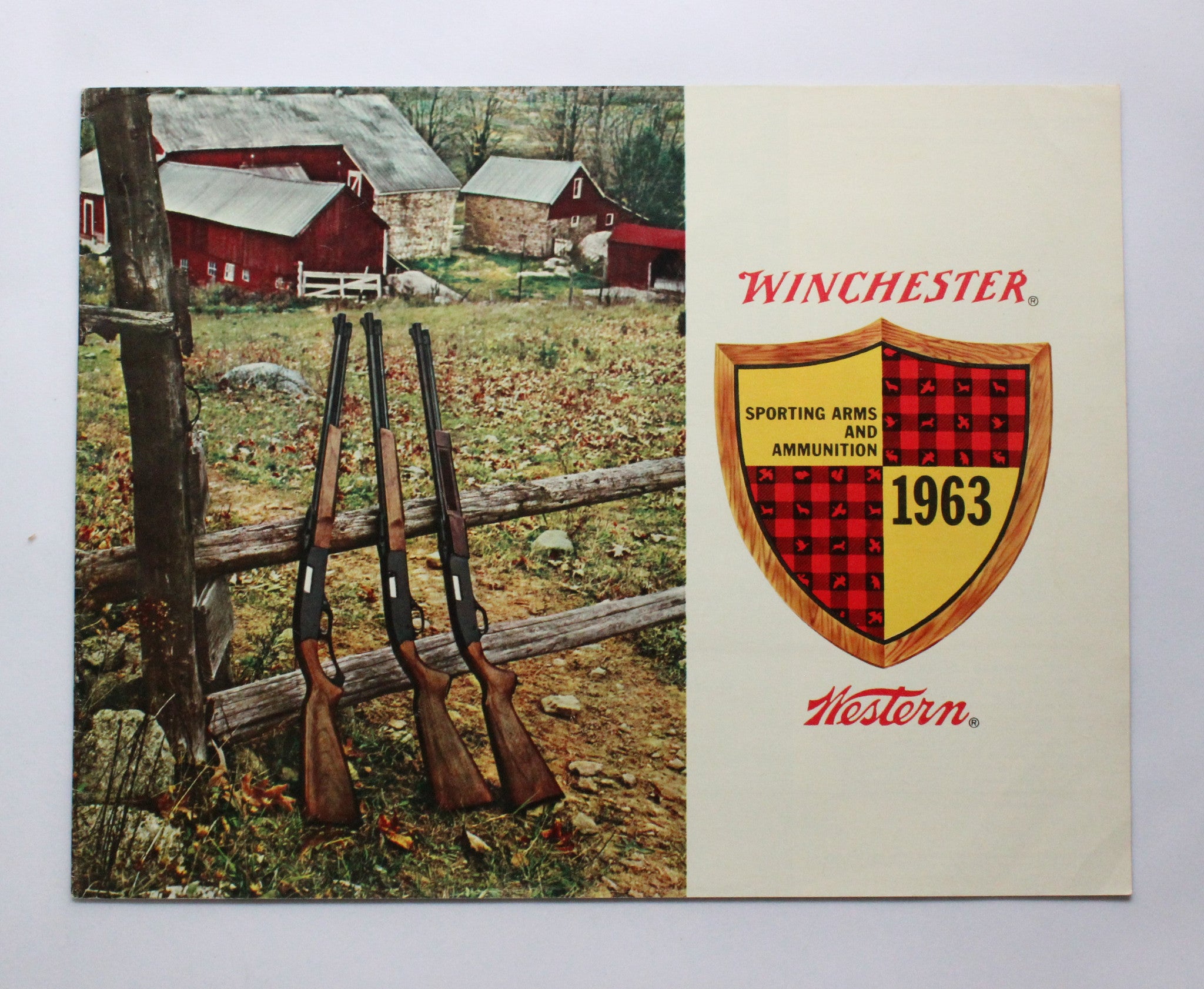 1963 Winchester & Western Sporting Arms & Ammunition Catalog - No. 3AF0002