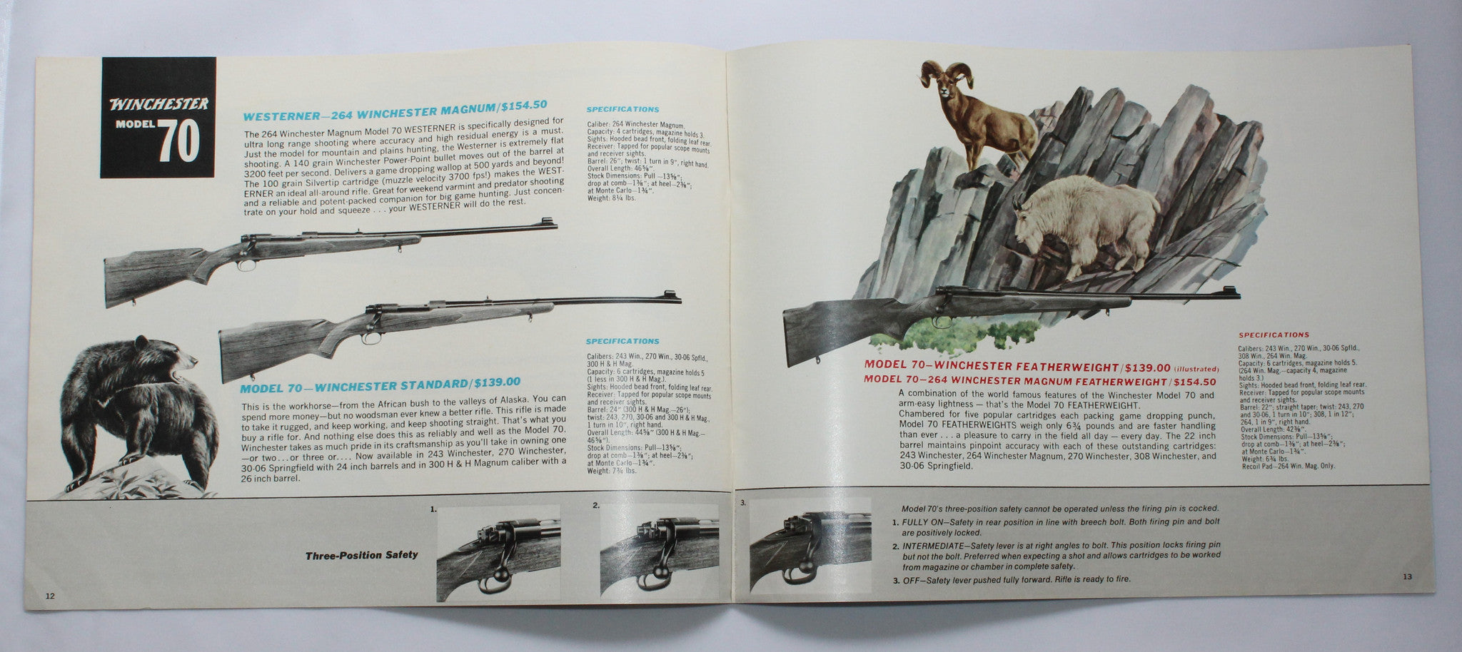 1963 Winchester & Western Sporting Arms & Ammunition Catalog - No. 3AF0002