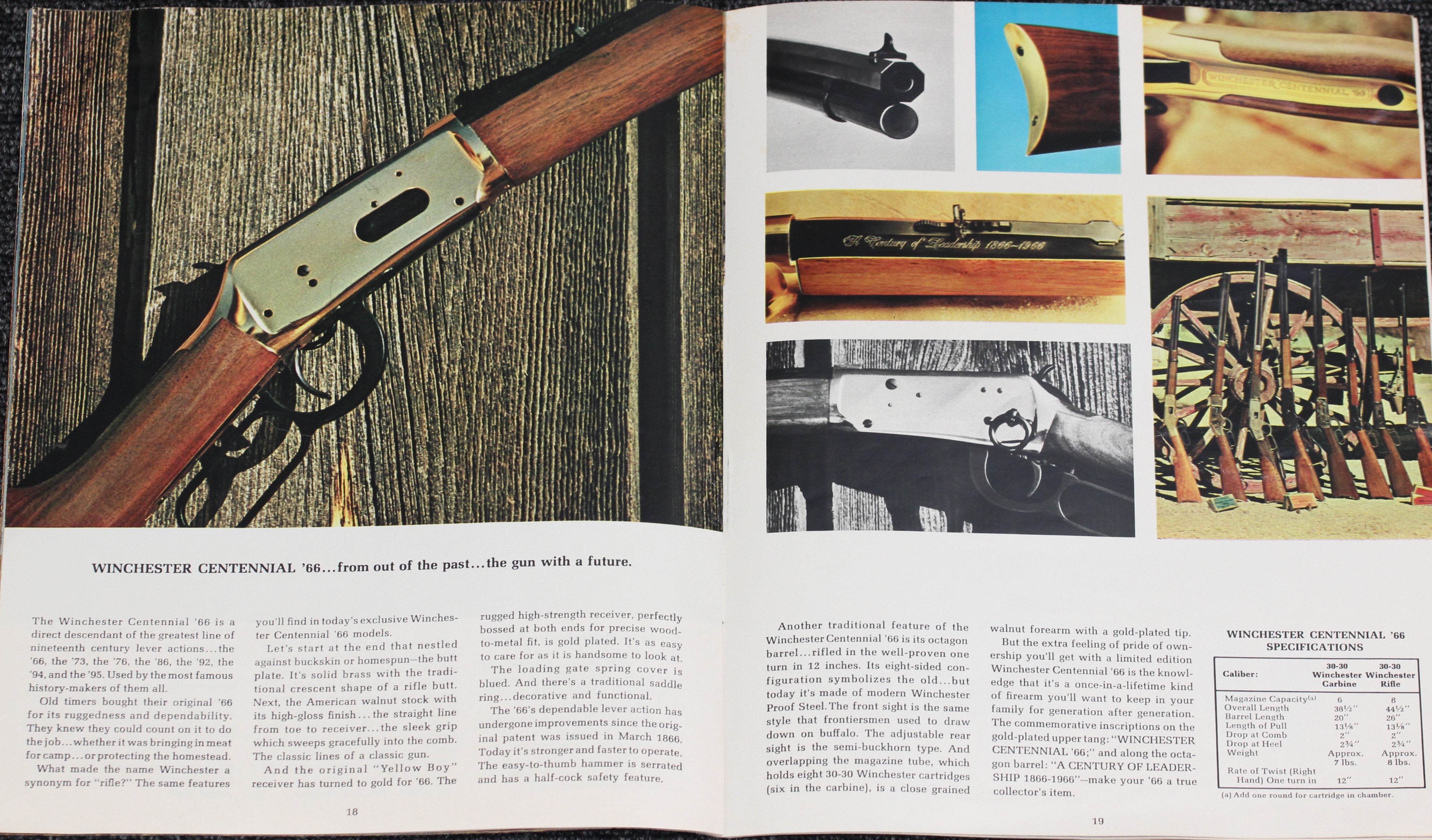 1966 Winchester-Western Sporting Arms and Ammunition Catalog - 100th Anniversary Edition
