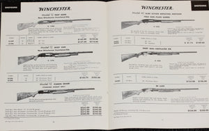 1962 Winchester Wholesale-Retail Price List - No. 2F001a