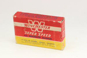 458 Winchester Magnum Ammo - 510 Grain Soft Point - Vintage Box
