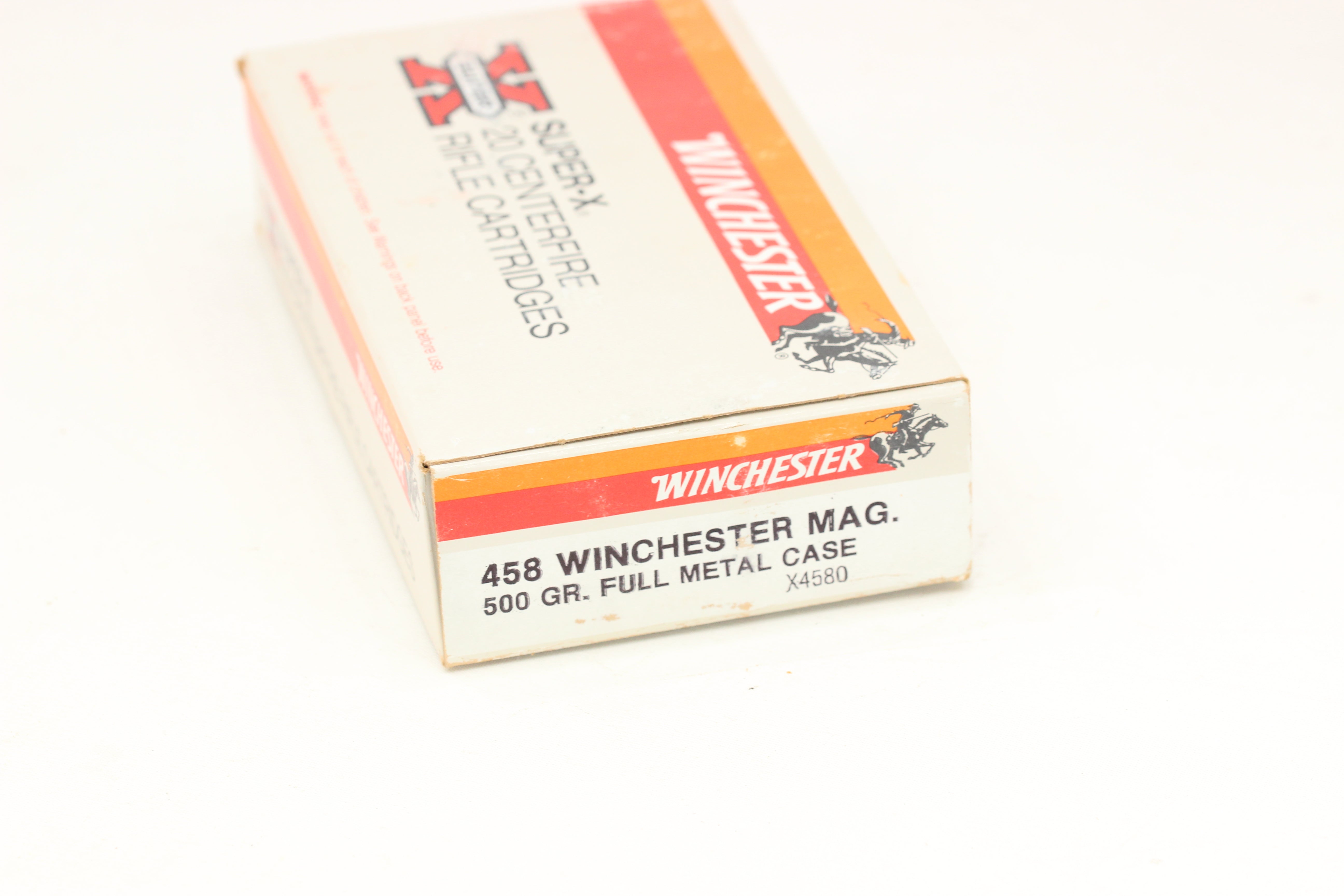 458 Winchester Magnum Ammo - 500 Grain Full Metal Case