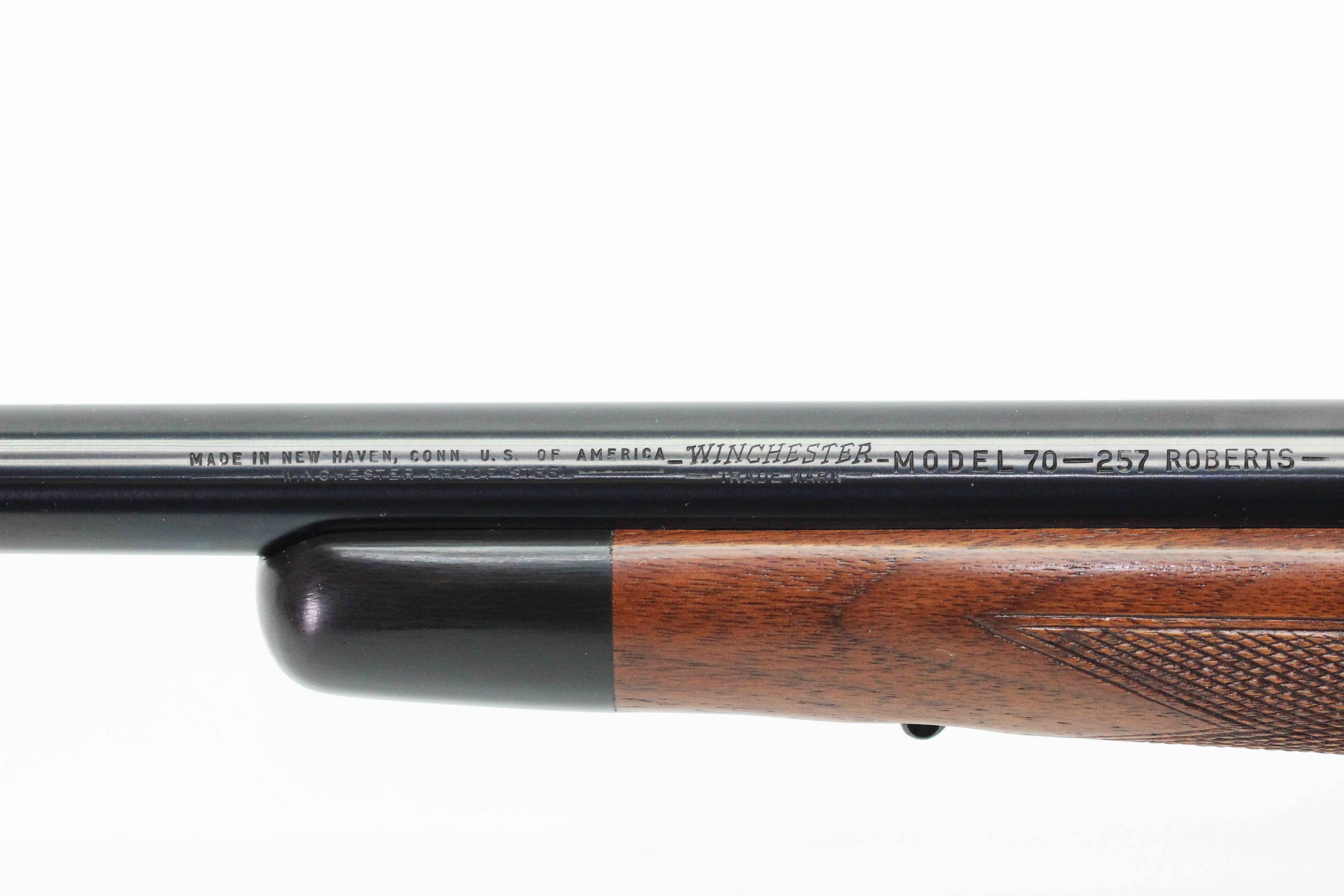 .257 Roberts Super Grade Rifle - 1952