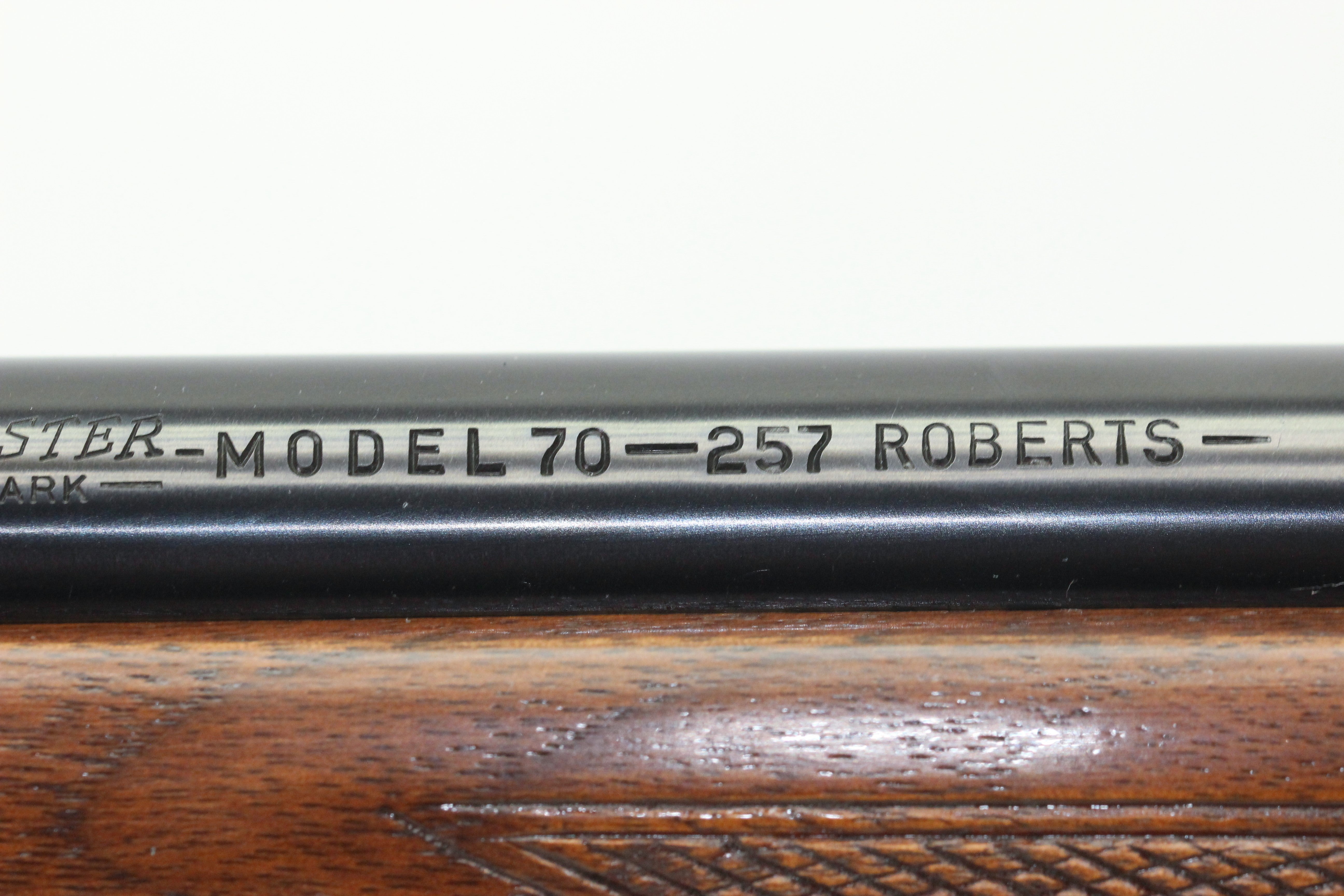 .257 Roberts Super Grade Rifle - 1952