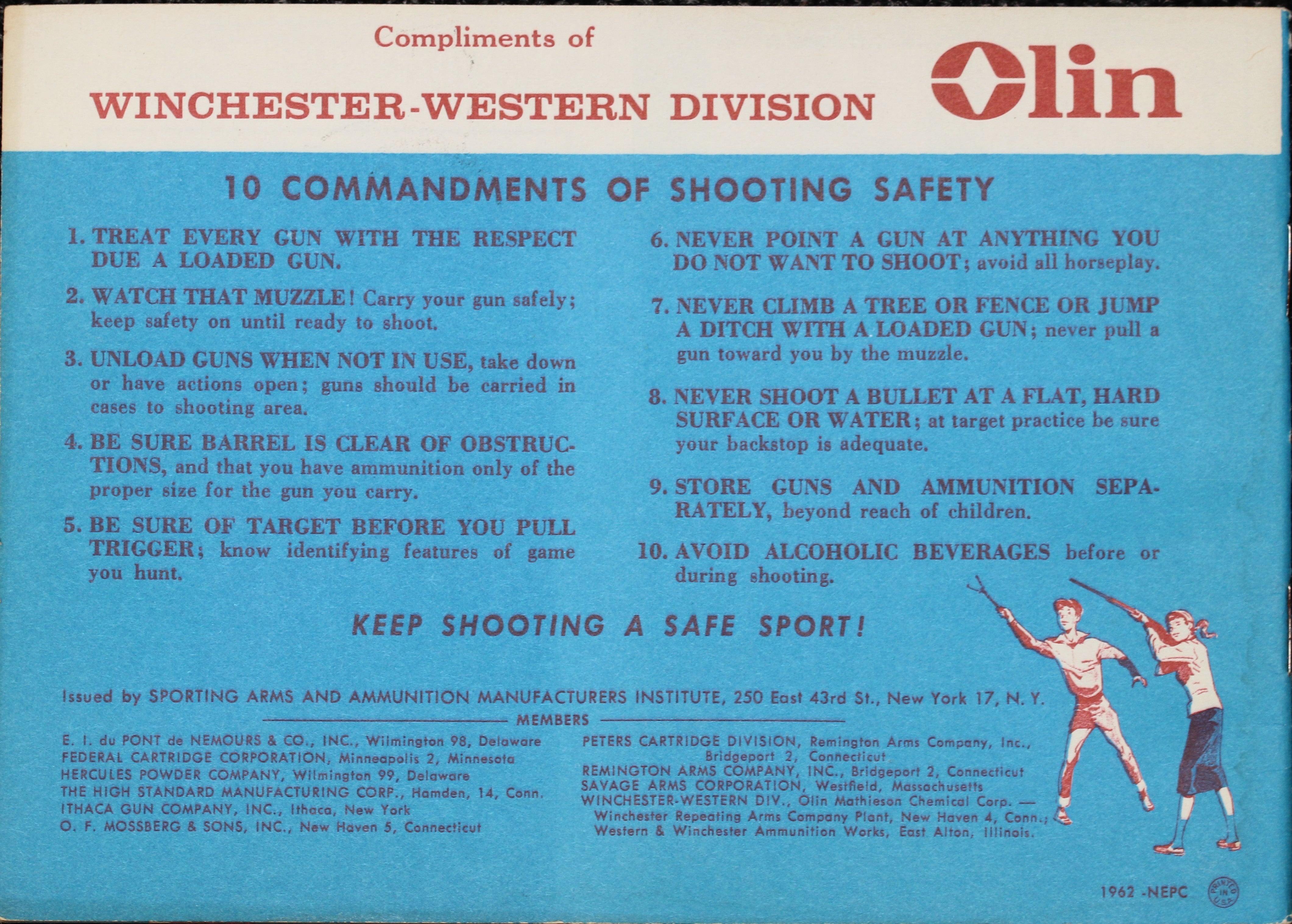 1962 Winchester Booklet - Shotgun Sports