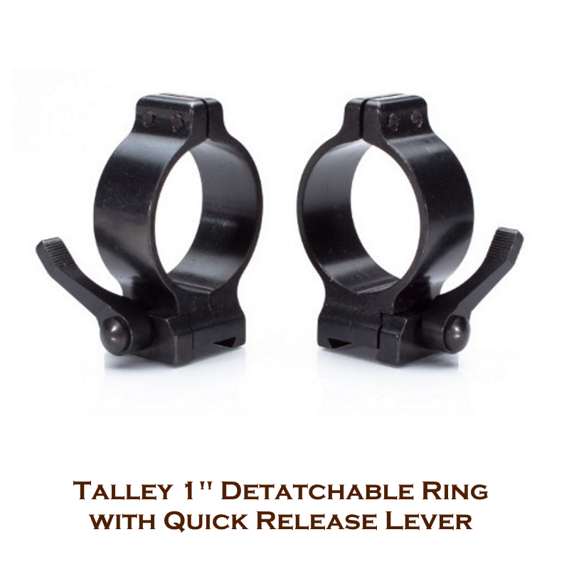 Talley Steel Scope Rings