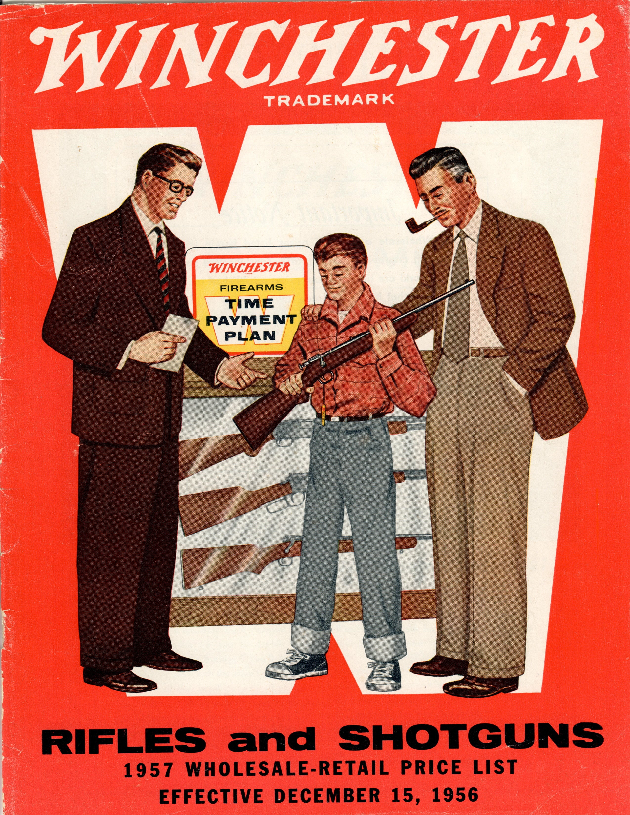 1957 Winchester Wholesale-Retail Price List - No. 2271