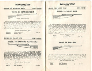 1955 Winchester Retail Price List - No. 2137