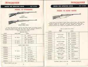 1956 Winchester Retail Price List - No. 2137 REV